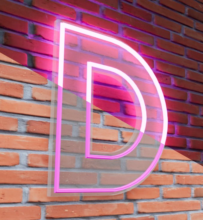 Neon Led Cut Out Zemin