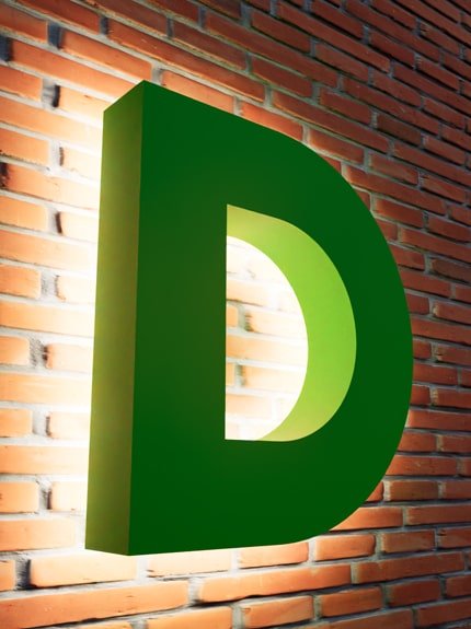 Alüminyum Kutu Harf - Before