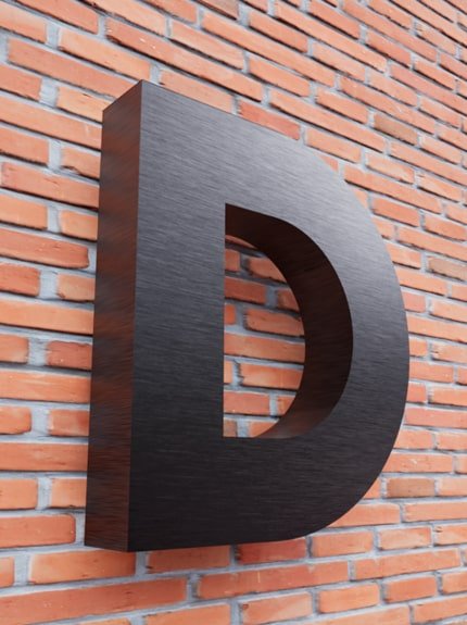 Paslanmaz Arkadan Işıklı Kutu Harf - After