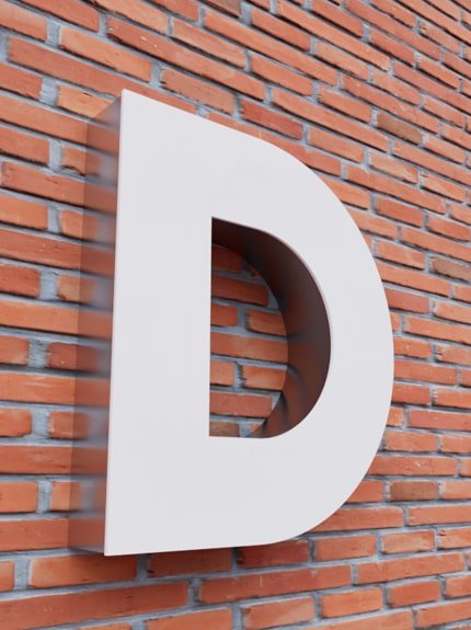 Paslanmaz Önden Işıklı Kutu Harf - After