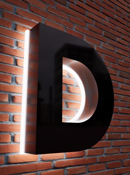 Paslanmaz Deluxe Kutu Harf - Before