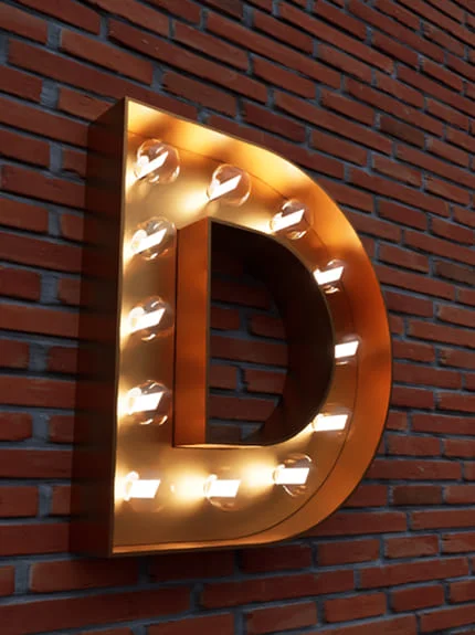 Retro Kutu Harf - Before