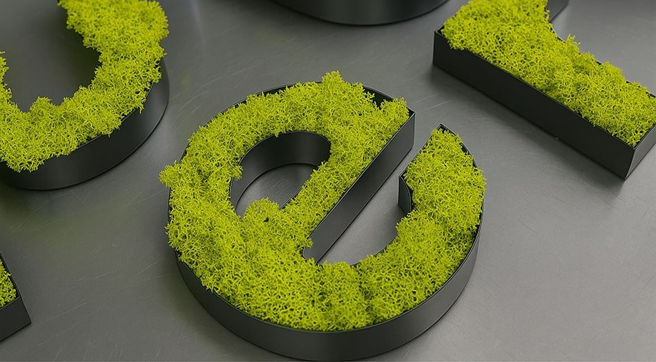 Custom Designed Box Letters